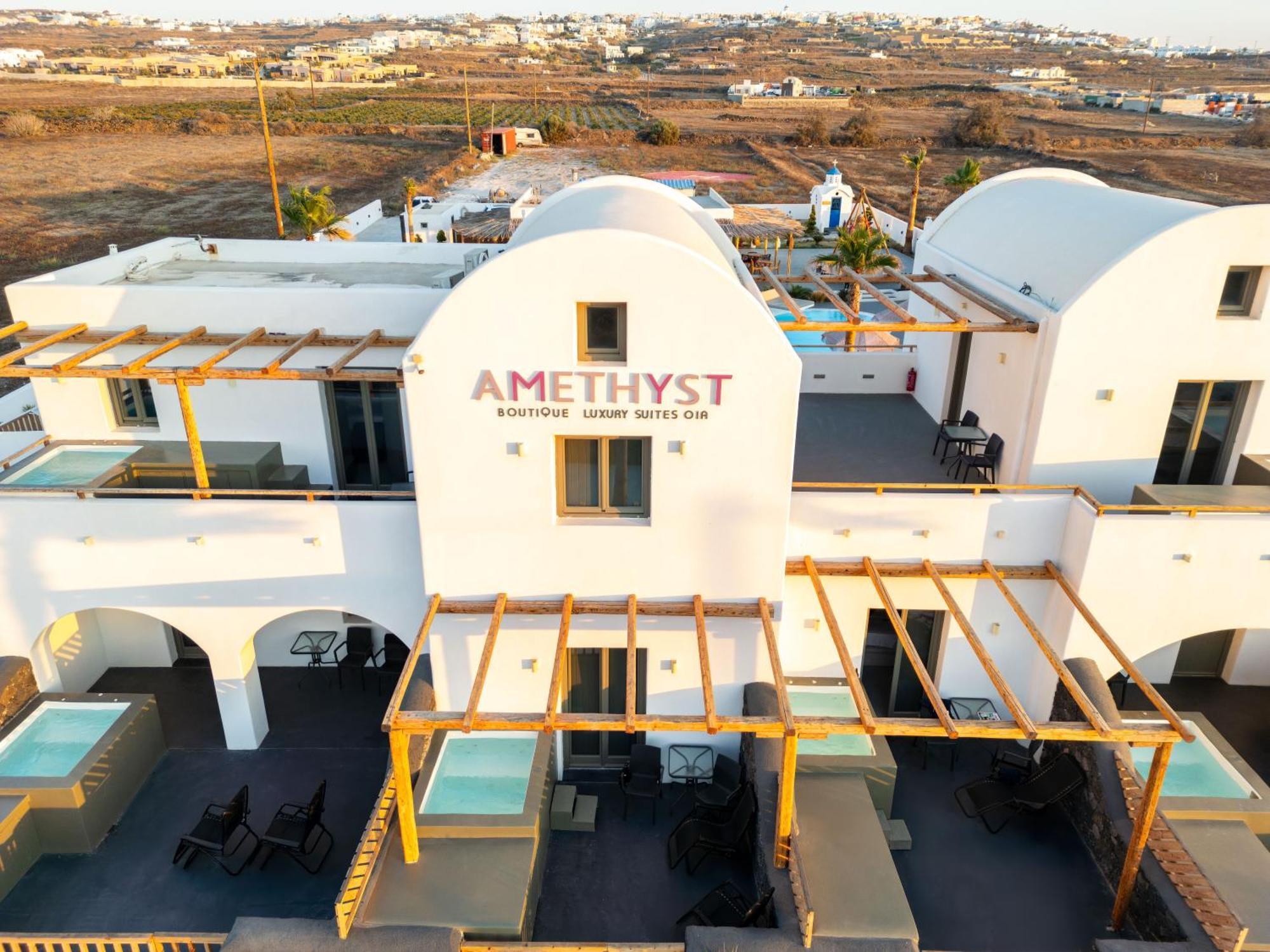 Amethyst Luxury Suites Oia Екстериор снимка